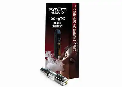 Buy Black-Cherry THC e-Liquid 0.8mls Potent Online US