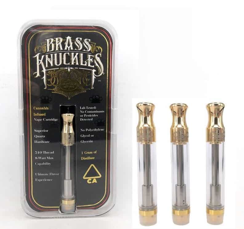 Buy Brass Knuckles High THC Vape Cartridges Online US