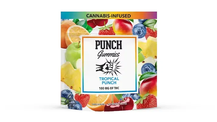 Buy Punch Gummies – 100MG Tropical Punch Online in the US