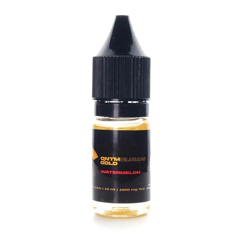 Buy QNTM Clouds Gold THC Vape Liquid Watermelon Online US